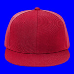OTTO CAP "OTTO FIT" 6 Panel Mid Profile Flat Visor Baseball Cap
