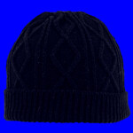OTTO CAP 12" Cable Knit Beanie w/ Rib Knit Cuff