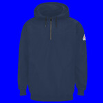 Men's Flame Resistant Quarter-Zip Hooded Sweatshirt
