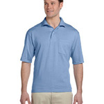 5.6 oz., 50/50 Jersey Pocket Polo with SpotShield™