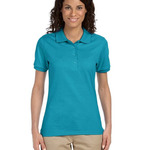 Ladies' 5.6 oz., 50/50 Jersey Polo with SpotShield™