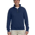 9.5 oz., 50/50 Super Sweats® NuBlend® Fleece Quarter-Zip Pullover