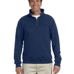 9.5 oz., 50/50 Super Sweats® NuBlend® Fleece Quarter-Zip Pullover