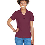 Ladies' Pima Piqué Short-Sleeve Y-Collar Polo