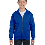 Youth 7.8 oz. ComfortBlend® EcoSmart® 50/50 Full-Zip Hood