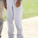 Powerblend® Youth Open-Bottom Sweatpants with Pockets