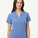 Women's Calix Fit & Flare Scrub V-Neck Top