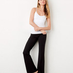 + Canvas Ladies' Cotton Spandex Fitness Pant