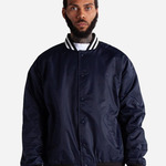 Unisex Collared Varsity Jacket