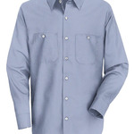 Men's Industrial Stripe Work Shirt