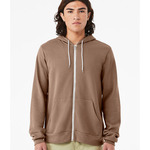 Unisex Poly-Cotton Fleece Full-Zip Hoodie