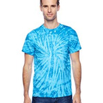 Adult 5.4 oz., 100% Cotton Twist Tie-Dyed T-Shirt