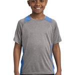 Youth Heather Colorblock Contender ™ Tee