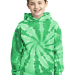 Youth Essential Tie Dye Pullover Hooded Sweatshirt