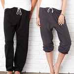 Canvas Unisex Fleece Scrunch Pant
