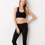 + Canvas Ladies' Cotton Spandex Capri Fit Legging