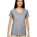 Heavy Cotton™ Ladies' 5.3 oz. V-Neck T-Shirt