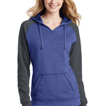 Juniors Lightweight Fleece Raglan Hoodie