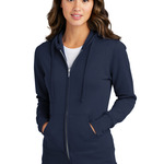 Ladies Classic Full Zip Hooded Sweatshirt