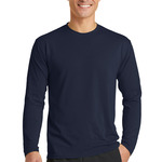 Long Sleeve Essential Blended Performance Tee