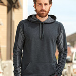 Omega Stretch Hooded Pullover