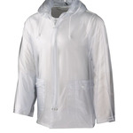 Clear Hooded Rain Jacket