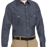 Deluxe Denim Long Sleeve Shirt - Tall Sizes