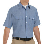 Deluxe Western Style Short Sleeve Shirt - Tall Sizes