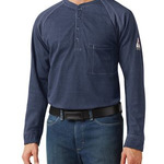 Men's Tall Long Sleeve Henley