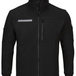 Men's Tall Zip Front Fleece Jacket-Cotton /Spandex Blend
