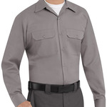 Utility Long Sleeve Work Shirt - Tall Sizes