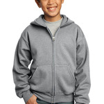 Youth Full Zip Hooded Sweatshirt