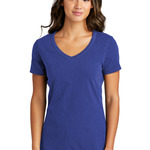 Garment Dyed V Neck Tee