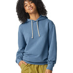 Unisex Garment-Dyed Lightweight Fleece Hooded Sweatshirt