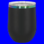 12 OZ DUAL COLOR STEMLESS WINE GLASS