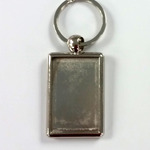 Metal Rectangular Keychain
