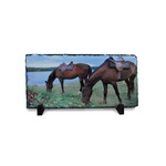 Medium Rectangle Photo Slate Tile