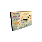 5.5" x 8" Offset Clock