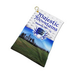 11" X 18" WHITE GOLF TOWEL