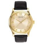 Bulova Corporate Classic Leather Band